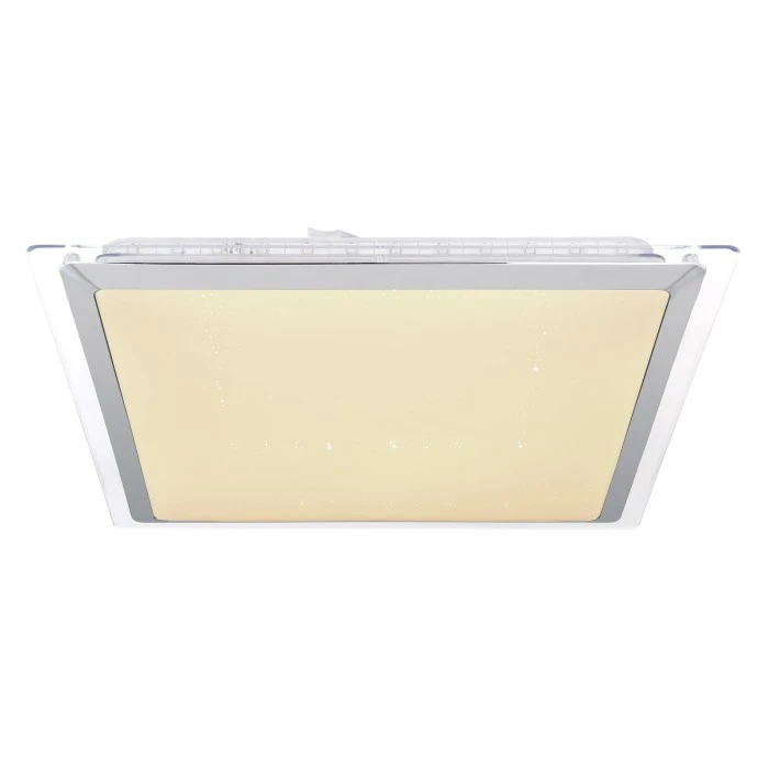 Globo RENA Deckenleuchte LED Nickel-Matt, Weiß, 1-flammig, Fernbedienung, Farbwechsler 3 Globo RENA Deckenleuchte LED Nickel-Matt, Weiß, 1-flammig, Fernbedienung, Farbwechsler – Bild 3