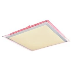 Globo RENA Deckenleuchte LED Nickel-Matt, Weiß, 1-flammig, Fernbedienung, Farbwechsler 23 Globo RENA Deckenleuchte LED Nickel-Matt, Weiß, 1-flammig, Fernbedienung, Farbwechsler -LED Leuchten Verkäufe 2022 globo rena deckenleuchte 48380rgb 7