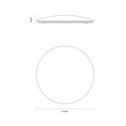 Globo RENA Deckenleuchte LED Weiß, 1-flammig, Farbwechsler -LED Leuchten Verkäufe 2022 globo rena deckenleuchte 48383 50rgb 10