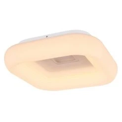 Globo RILLA Deckenleuchte LED Weiß, 1-flammig, Fernbedienung 16 Globo RILLA Deckenleuchte LED Weiß, 1-flammig, Fernbedienung -LED Leuchten Verkäufe 2022 globo rilla deckenleuchte 41296 50 5