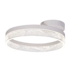 Globo RING Deckenleuchte LED Weiß, 1-flammig