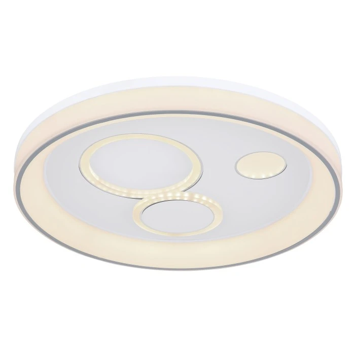 Globo ROBA Deckenleuchte LED Weiß, 1-flammig, Fernbedienung 1 Globo ROBA Deckenleuchte LED Weiß, 1-flammig, Fernbedienung