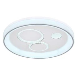 Globo ROBA Deckenleuchte LED Weiß, 1-flammig, Fernbedienung 13 Globo ROBA Deckenleuchte LED Weiß, 1-flammig, Fernbedienung -LED Leuchten Verkäufe 2022 globo roba deckenleuchte 48423 36 5