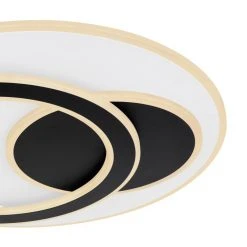 Globo RODAN Deckenleuchte LED Wei&szlig;, 1-flammig, Fernbedienung -LED Leuchten Verkäufe 2022 globo rodan deckenleuchte 48436 50 3