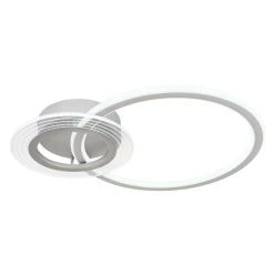 Globo RONDA Deckenpanel LED Schwarz, 1-flammig, Fernbedienung -LED Leuchten Verkäufe 2022 globo ronda deckenpanel 48023 50 5