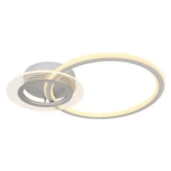 Globo RONDA Deckenpanel LED Schwarz, 1-flammig, Fernbedienung -LED Leuchten Verkäufe 2022 globo ronda deckenpanel 48023 50 7