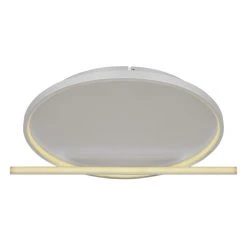 Globo RONDA Deckenpanel LED Grau, 1-flammig, Fernbedienung -LED Leuchten Verkäufe 2022 globo ronda deckenpanel 48024 50 6