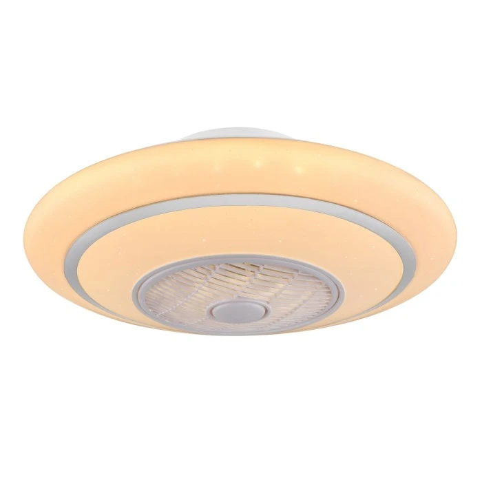 Globo ROSARIO Deckenventilator LED Weiß, 1-flammig, Fernbedienung, Farbwechsler 5 Globo ROSARIO Deckenventilator LED Weiß, 1-flammig, Fernbedienung, Farbwechsler – Bild 5