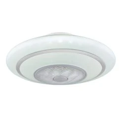 Globo ROSARIO Deckenventilator LED Weiß, 1-flammig, Fernbedienung, Farbwechsler 12 Globo ROSARIO Deckenventilator LED Weiß, 1-flammig, Fernbedienung, Farbwechsler -LED Leuchten Verkäufe 2022 globo rosario deckenventilator 03618 5