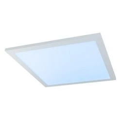 Globo ROSI Deckenpanel LED Weiß, 1-flammig, Fernbedienung, Farbwechsler -LED Leuchten Verkäufe 2022 globo rosi deckenpanel 41604d2rgbsh 10