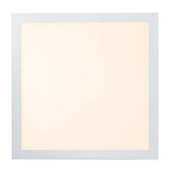 Globo ROSI Deckenpanel LED Weiß, 1-flammig, Fernbedienung, Farbwechsler -LED Leuchten Verkäufe 2022 globo rosi deckenpanel 41604d2rgbsh 3