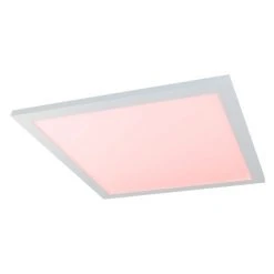 Globo ROSI Deckenpanel LED Weiß, 1-flammig, Fernbedienung, Farbwechsler -LED Leuchten Verkäufe 2022 globo rosi deckenpanel 41604d2rgbsh 8