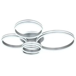 Globo RUBIO Deckenleuchte LED Grau, 1-flammig, Fernbedienung 13 Globo RUBIO Deckenleuchte LED Grau, 1-flammig, Fernbedienung -LED Leuchten Verkäufe 2022 globo rubio deckenleuchte 67260 120 5