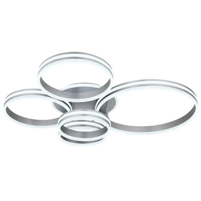 Globo RUBIO Deckenleuchte LED Grau, 1-flammig, Fernbedienung 6 Globo RUBIO Deckenleuchte LED Grau, 1-flammig, Fernbedienung – Bild 6