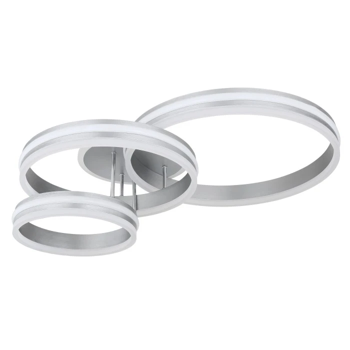 Globo RUBIO Deckenleuchte LED Grau, 1-flammig, Fernbedienung 2 Globo RUBIO Deckenleuchte LED Grau, 1-flammig, Fernbedienung – Bild 2