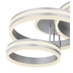 Globo RUBIO Deckenleuchte LED Grau, 1-flammig, Fernbedienung 11 Globo RUBIO Deckenleuchte LED Grau, 1-flammig, Fernbedienung -LED Leuchten Verkäufe 2022 globo rubio deckenleuchte 67260 72 3