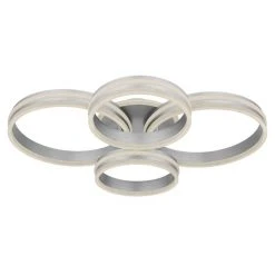 Globo RUBIO Deckenleuchte LED Grau, 1-flammig, Fernbedienung 14 Globo RUBIO Deckenleuchte LED Grau, 1-flammig, Fernbedienung -LED Leuchten Verkäufe 2022 globo rubio deckenleuchte 67260 90 6