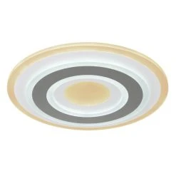 Globo SABATINO Deckenleuchte LED Weiß, 1-flammig, Fernbedienung -LED Leuchten Verkäufe 2022 globo sabatino deckenleuchte 48011 36 7