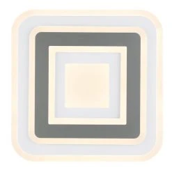 Globo SABATINO Deckenleuchte LED Weiß, 1-flammig, Fernbedienung -LED Leuchten Verkäufe 2022 globo sabatino deckenleuchte 48011 36q 4