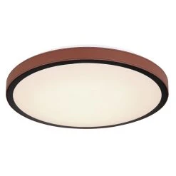 Globo SAMMI Deckenleuchte LED Schwarz, Braun, Weiß, 1-flammig