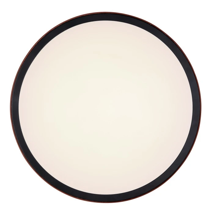 Globo SAMMI Deckenleuchte LED Schwarz, Braun, Weiß, 1-flammig 3 Globo SAMMI Deckenleuchte LED Schwarz, Braun, Weiß, 1-flammig – Bild 3