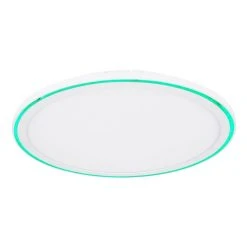 Globo SAMU Deckenpanel LED Weiß, 1-flammig, Fernbedienung, Farbwechsler -LED Leuchten Verkäufe 2022 globo samu deckenpanel 48122d2 8