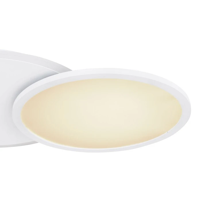 Globo SAMU Deckenpanel LED Weiß, 1-flammig, Fernbedienung, Farbwechsler 5 Globo SAMU Deckenpanel LED Weiß, 1-flammig, Fernbedienung, Farbwechsler – Bild 5