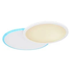 Globo SAMU Deckenpanel LED Weiß, 1-flammig, Fernbedienung, Farbwechsler -LED Leuchten Verkäufe 2022 globo samu deckenpanel 48124d2 11