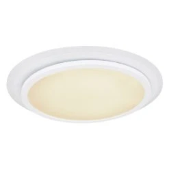 Globo SAMU Deckenpanel LED Weiß, 1-flammig, Fernbedienung, Farbwechsler -LED Leuchten Verkäufe 2022 globo samu deckenpanel 48124d2 13