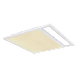 Globo SAMU Deckenpanel LED Weiß, 1-flammig, Fernbedienung, Farbwechsler