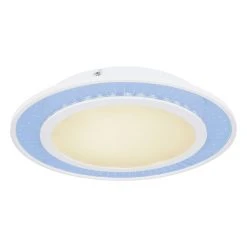 Globo SAMU Deckenpanel LED Weiß, 1-flammig, Fernbedienung, Farbwechsler -LED Leuchten Verkäufe 2022 globo samu deckenpanel 48126d1 12