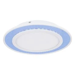 Globo SAMU Deckenpanel LED Weiß, 1-flammig, Fernbedienung, Farbwechsler -LED Leuchten Verkäufe 2022 globo samu deckenpanel 48126d1 7