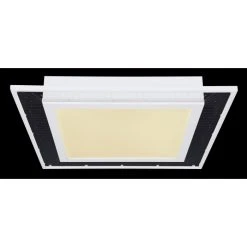 Globo SAMU Deckenpanel LED Weiß, 1-flammig, Fernbedienung, Farbwechsler -LED Leuchten Verkäufe 2022 globo samu deckenpanel 48127d1 4