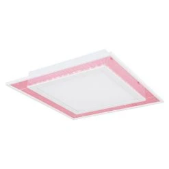 Globo SAMU Deckenpanel LED Weiß, 1-flammig, Fernbedienung, Farbwechsler -LED Leuchten Verkäufe 2022 globo samu deckenpanel 48127d2 10