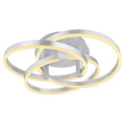 Globo SANNI Deckenleuchte LED Weiß, 1-flammig