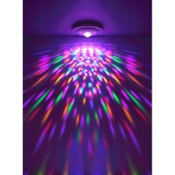 Globo SANTINA Deckenleuchte LED Weiß, 1-flammig, Fernbedienung