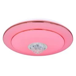 Globo SANTINA Deckenleuchte LED Weiß, 1-flammig, Fernbedienung -LED Leuchten Verkäufe 2022 globo santina deckenleuchte 41364 40 11