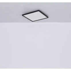 Globo SAPANA Deckenpanel LED Schwarz, 1-flammig -LED Leuchten Verkäufe 2022 globo sapana deckenpanel 41563 24b 10