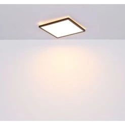 Globo SAPANA Deckenpanel LED Schwarz, 1-flammig -LED Leuchten Verkäufe 2022 globo sapana deckenpanel 41563 24b 9