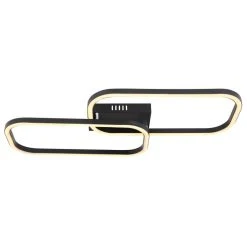 Globo SILLA Deckenleuchte LED Schwarz, 1-flammig -LED Leuchten Verkäufe 2022 globo silla deckenleuchte 67262db 2