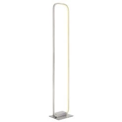 Globo SILLA Stehleuchte LED Nickel-Matt, 1-flammig