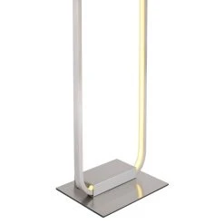 Globo SILLA Stehleuchte LED Nickel-Matt, 1-flammig -LED Leuchten Verkäufe 2022 globo silla stehleuchte 67262s 2