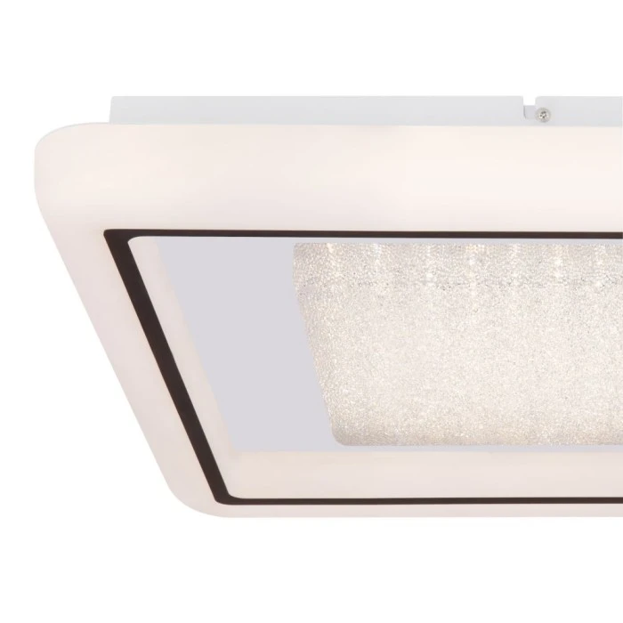 Globo SILVIE Deckenleuchte LED Weiß, 1-flammig, Fernbedienung 5 Globo SILVIE Deckenleuchte LED Weiß, 1-flammig, Fernbedienung – Bild 5