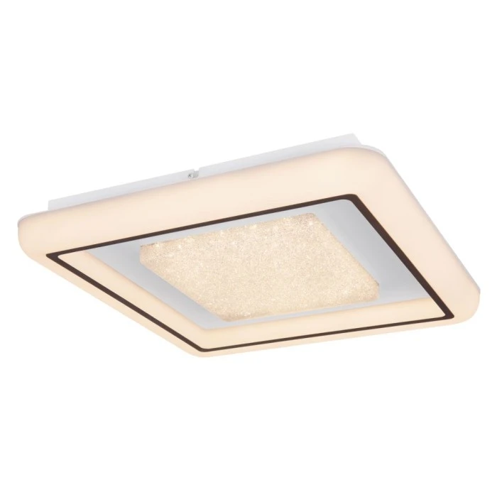 Globo SILVIE Deckenleuchte LED Weiß, 1-flammig, Fernbedienung 6 Globo SILVIE Deckenleuchte LED Weiß, 1-flammig, Fernbedienung – Bild 6