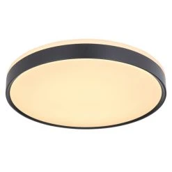 Globo SONNY Deckenleuchte LED Schwarz, Weiß, 1-flammig, Fernbedienung -LED Leuchten Verkäufe 2022 globo sonny deckenleuchte 41587 18 4