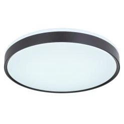 Globo SONNY Deckenleuchte LED Schwarz, Weiß, 1-flammig, Fernbedienung -LED Leuchten Verkäufe 2022 globo sonny deckenleuchte 41587 18 5