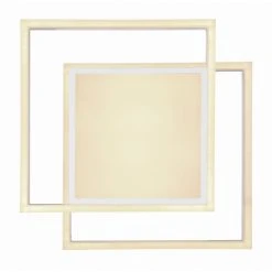 Globo SQUARES Deckenleuchte LED Wei&szlig;, 1-flammig -LED Leuchten Verkäufe 2022 globo squares deckenleuchte 67225 24fsh 4