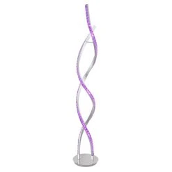 Globo STANIOS Stehleuchte LED Chrom, 1-flammig, Fernbedienung, Farbwechsler 23 Globo STANIOS Stehleuchte LED Chrom, 1-flammig, Fernbedienung, Farbwechsler -LED Leuchten Verkäufe 2022 globo stanios stehleuchte 67109 24s 8