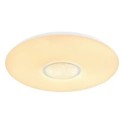 Globo SULLY Deckenleuchte LED Weiß, 1-flammig, Fernbedienung, Farbwechsler -LED Leuchten Verkäufe 2022 globo sully deckenleuchte 41367 40ds 7