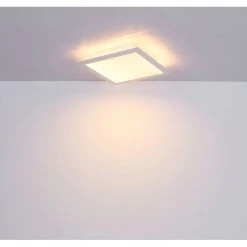 Globo SUNAO Deckenpanel LED Weiß, 1-flammig -LED Leuchten Verkäufe 2022 globo sunao deckenpanel 41597d 7